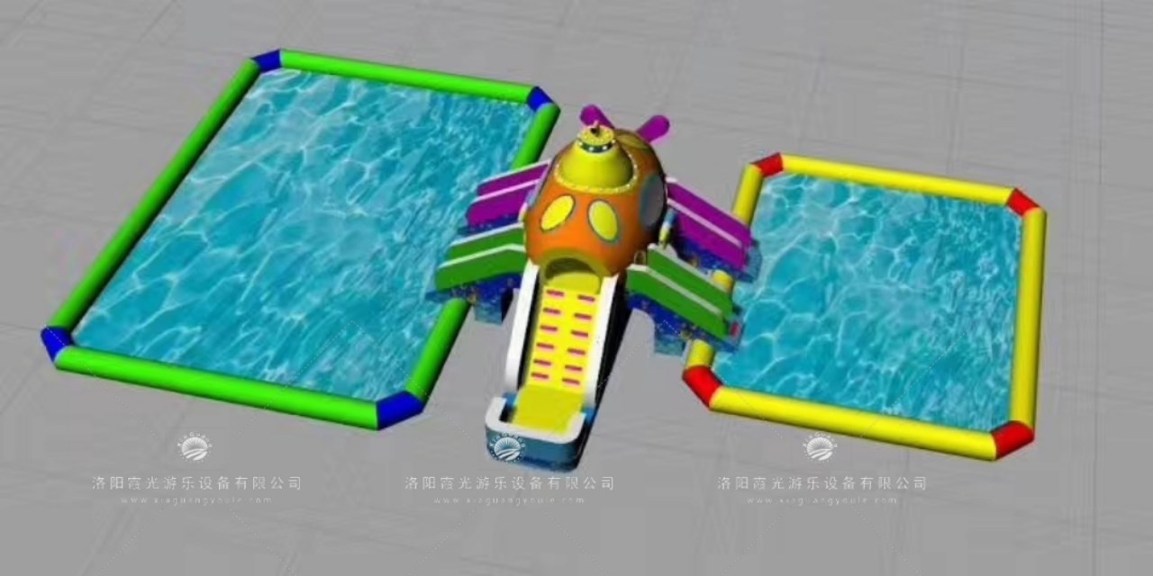 儋州深海潜艇儿童乐园充气游泳池